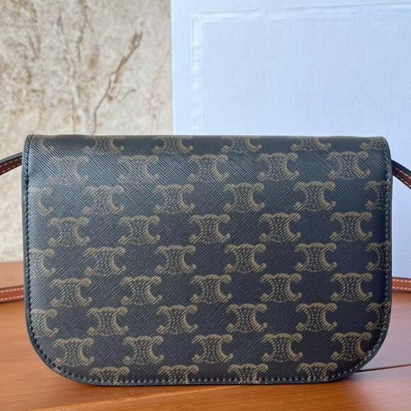 Celine shoulder bag crossbody bag  brown - Picture 3 of 6